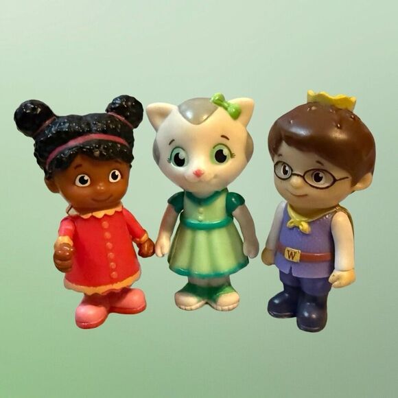 Daniel Tiger's Neighborhood Daniel Tiger O the Owl & Katerna Cat Figures #16 - Picture 1 of 5